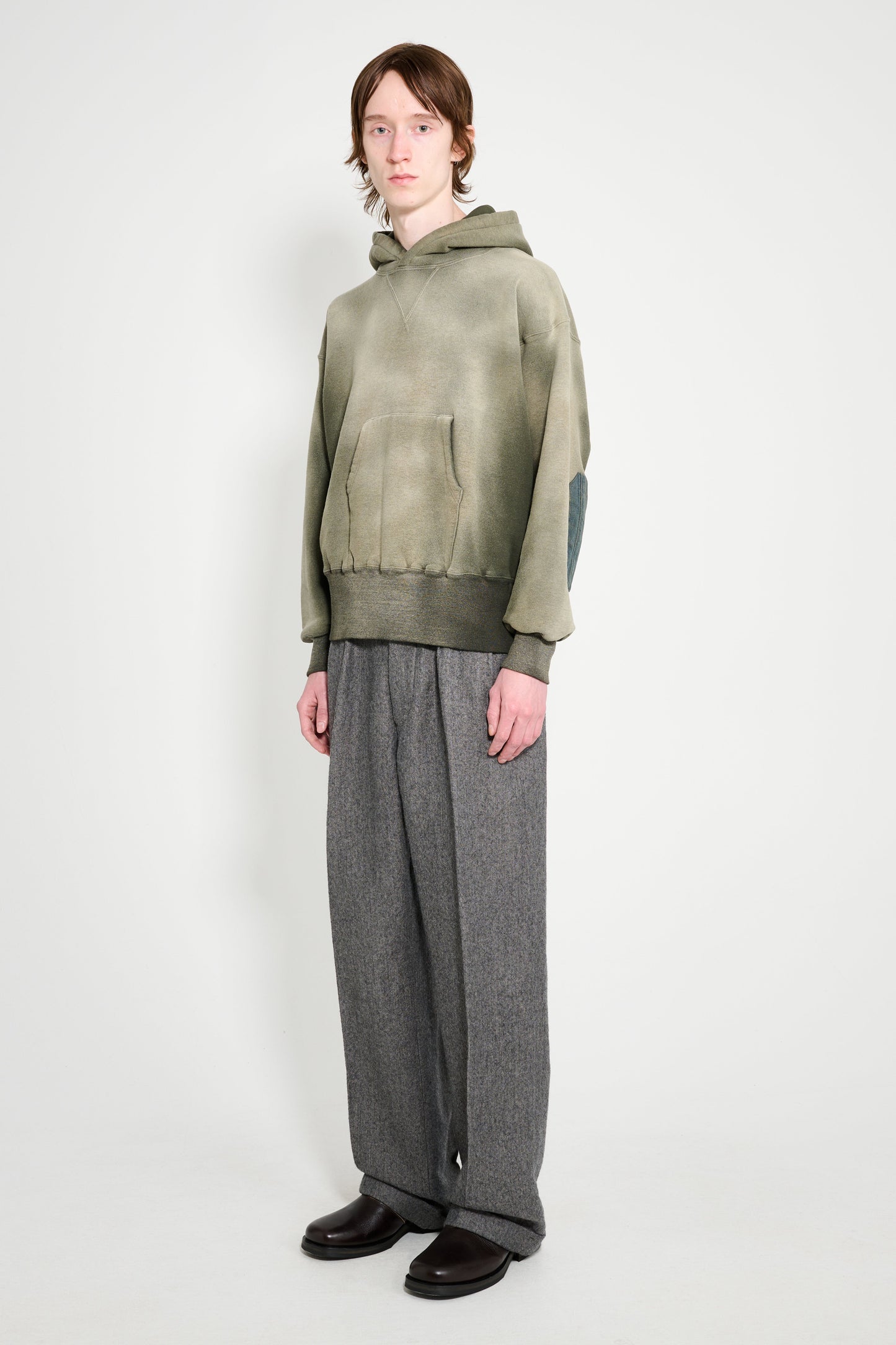Taiga Takahashi Work Trousers Charcoal