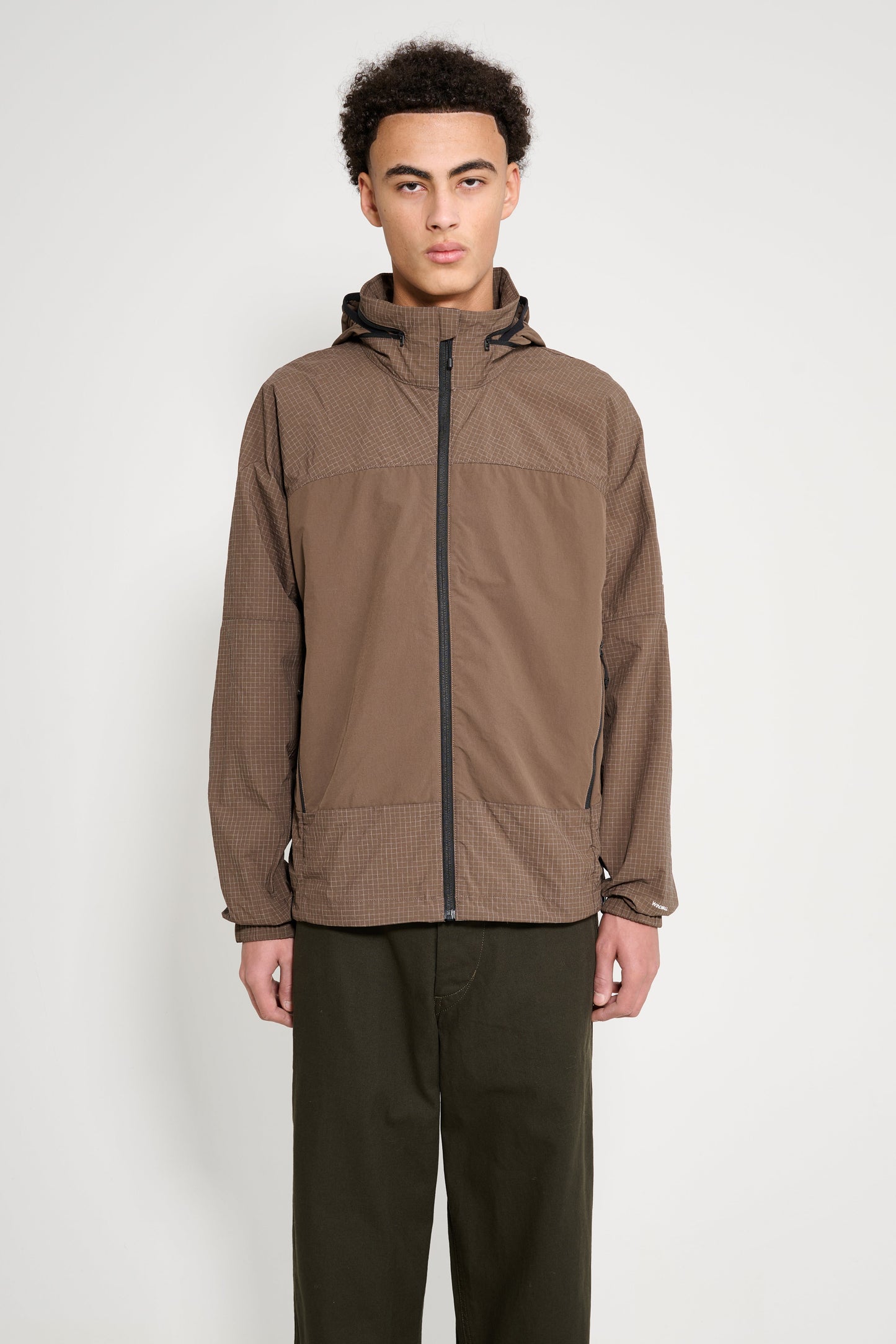 The North Face M Hke Utility Wind Jacket Smokey Brown