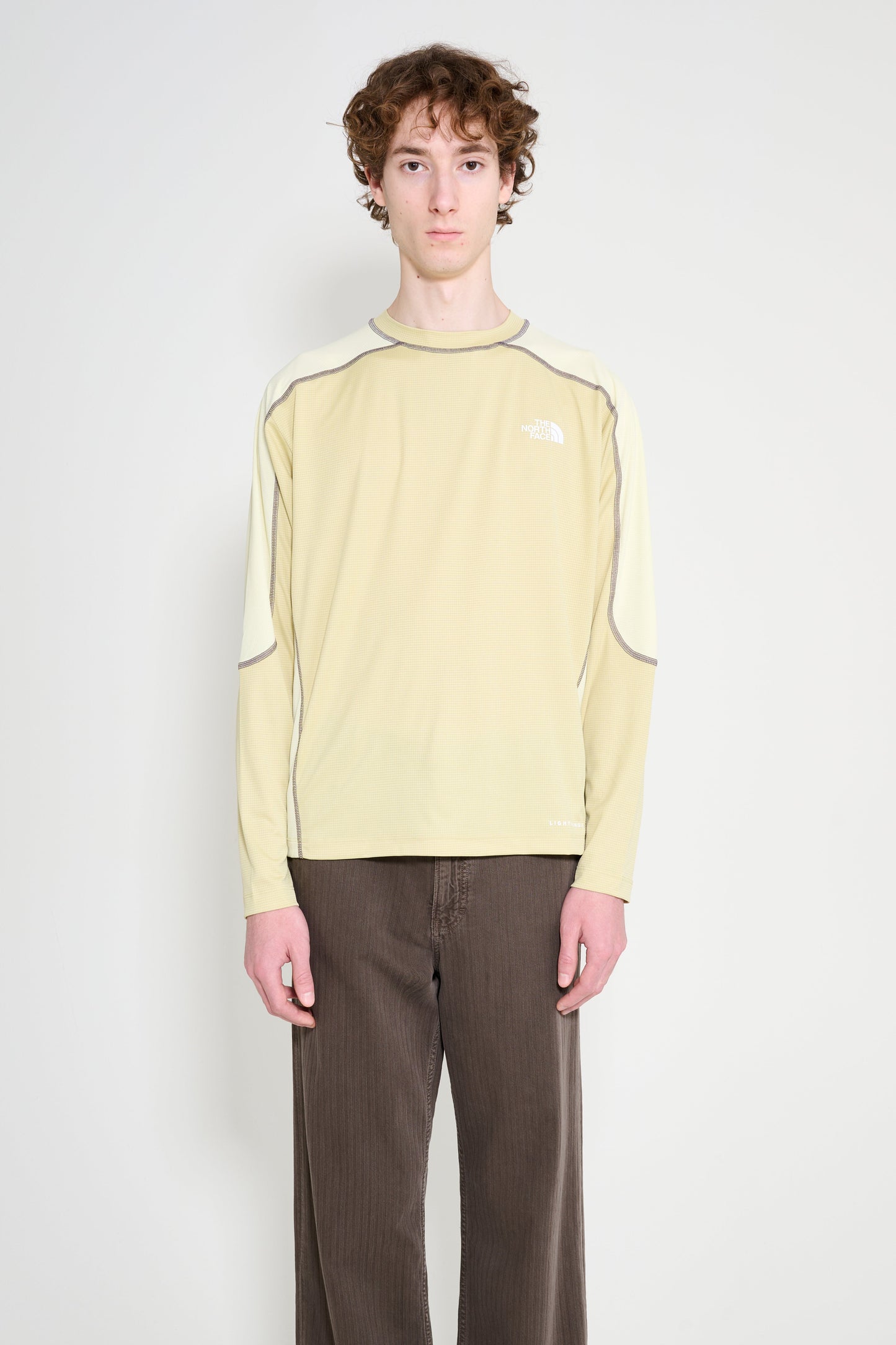 The North Face U NSE LightRange™ LS Tee Pear / Lemon Mist