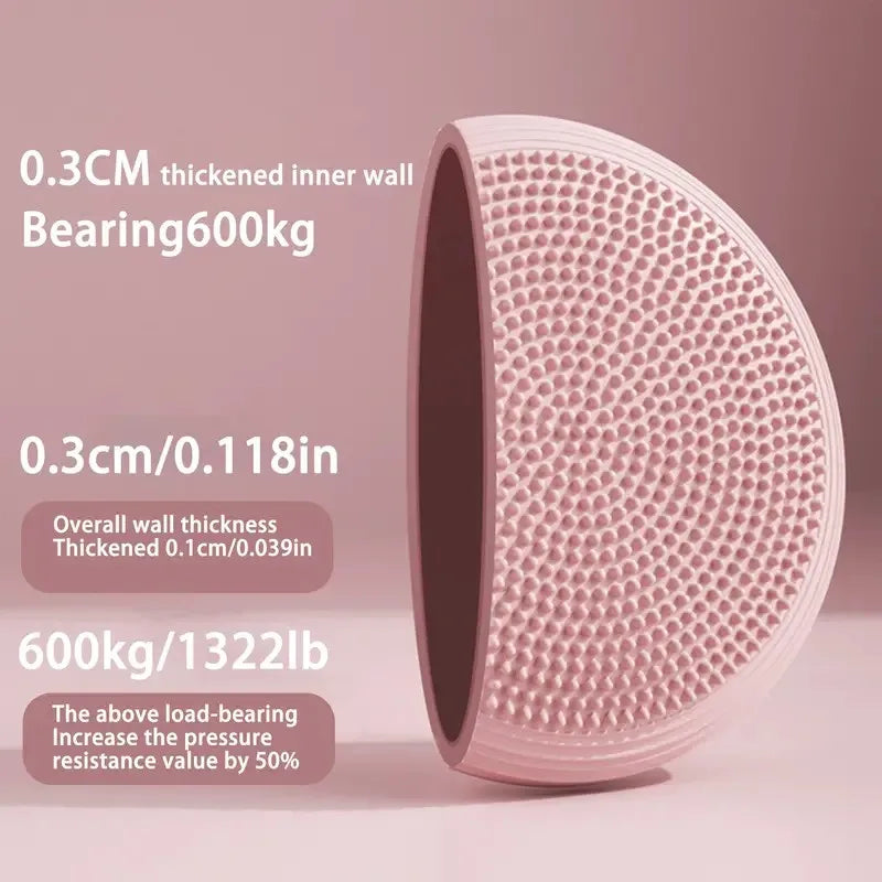 Thickened Yoga Mat for Balance & Fitness (Pink)