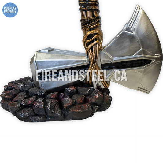 Thor's "Stormbreaker" Axe Display Stand (Resin)