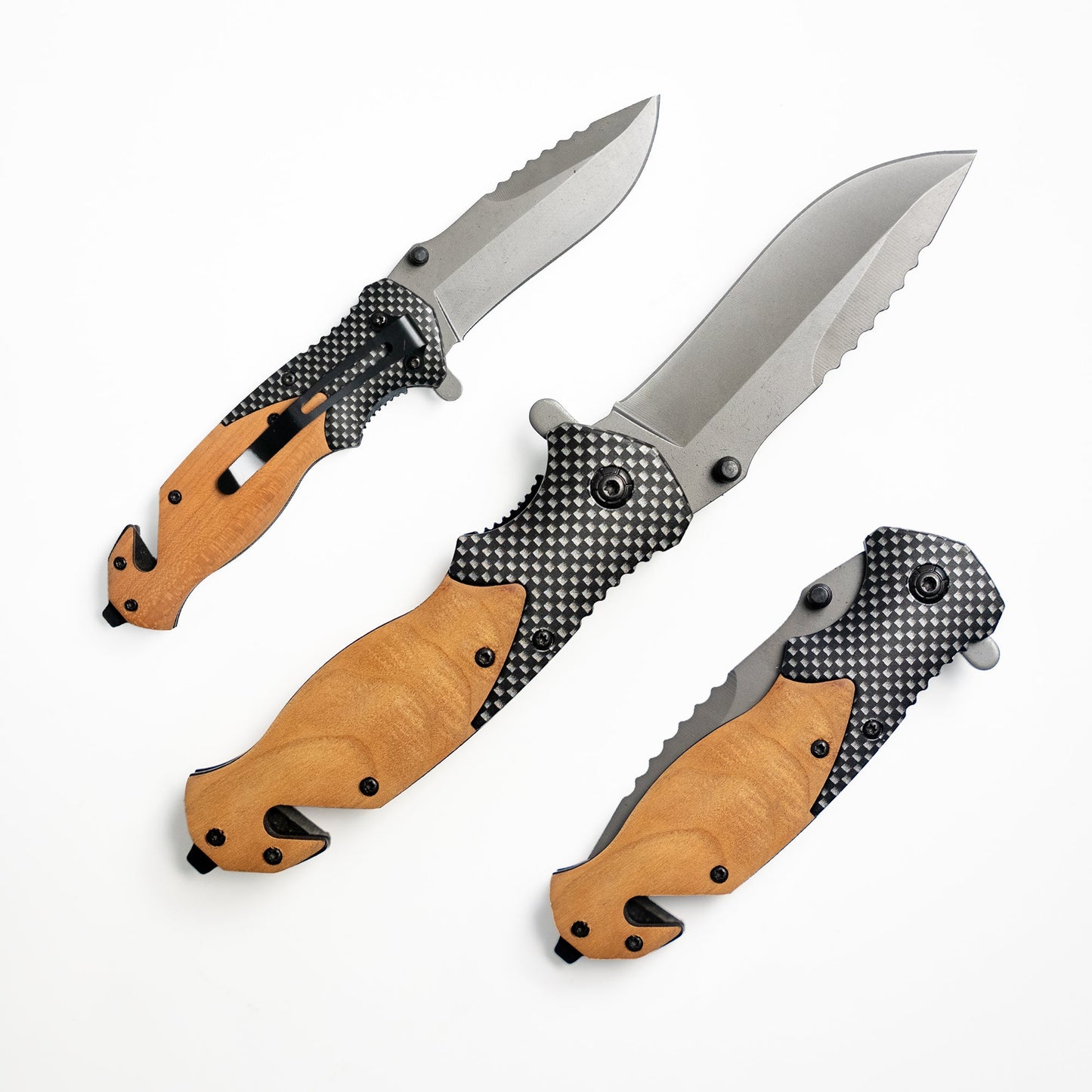 Fire and Steel - Timber Folding Knife
