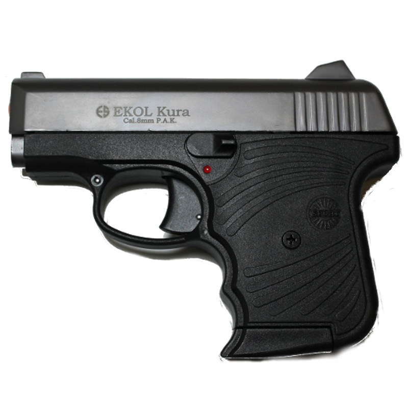 Kura Compact Blank Firing 8MM Gun Fume Finish Starter Pistol