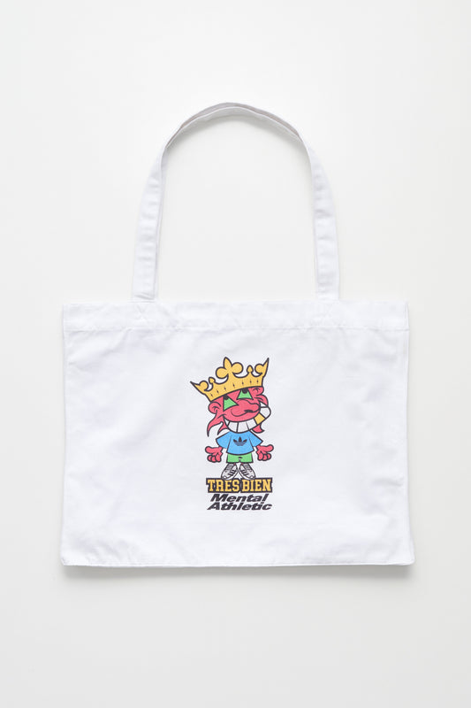 adidas x TRÈS BIEN x Mental Athletic Tote Bag White