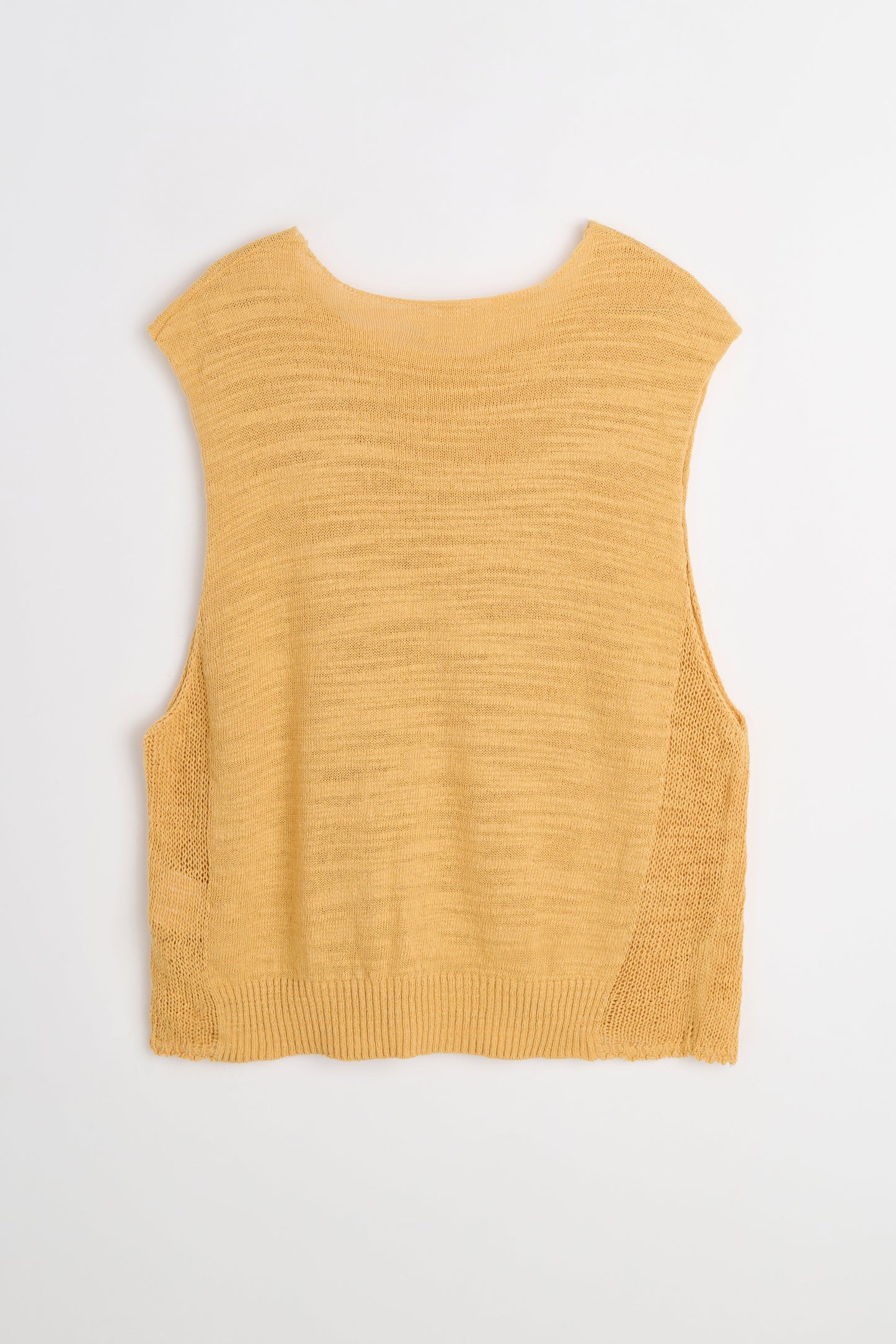 TRÈS BIEN Archive Très Bien ATELJÉ Knitted Vest Beige