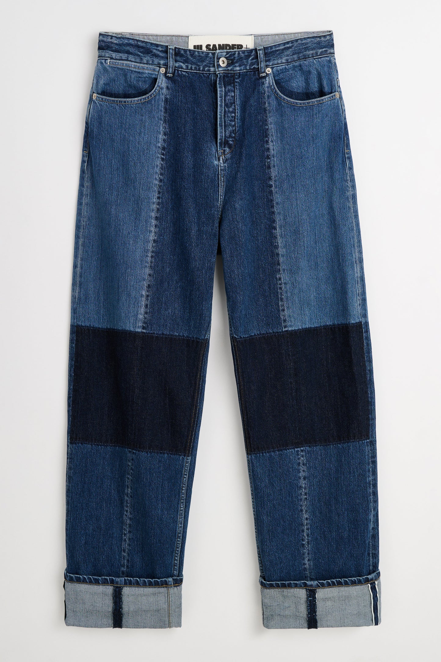 TRÈS BIEN Archive Jil Sander+ Patchwork Denim Trouser Blue