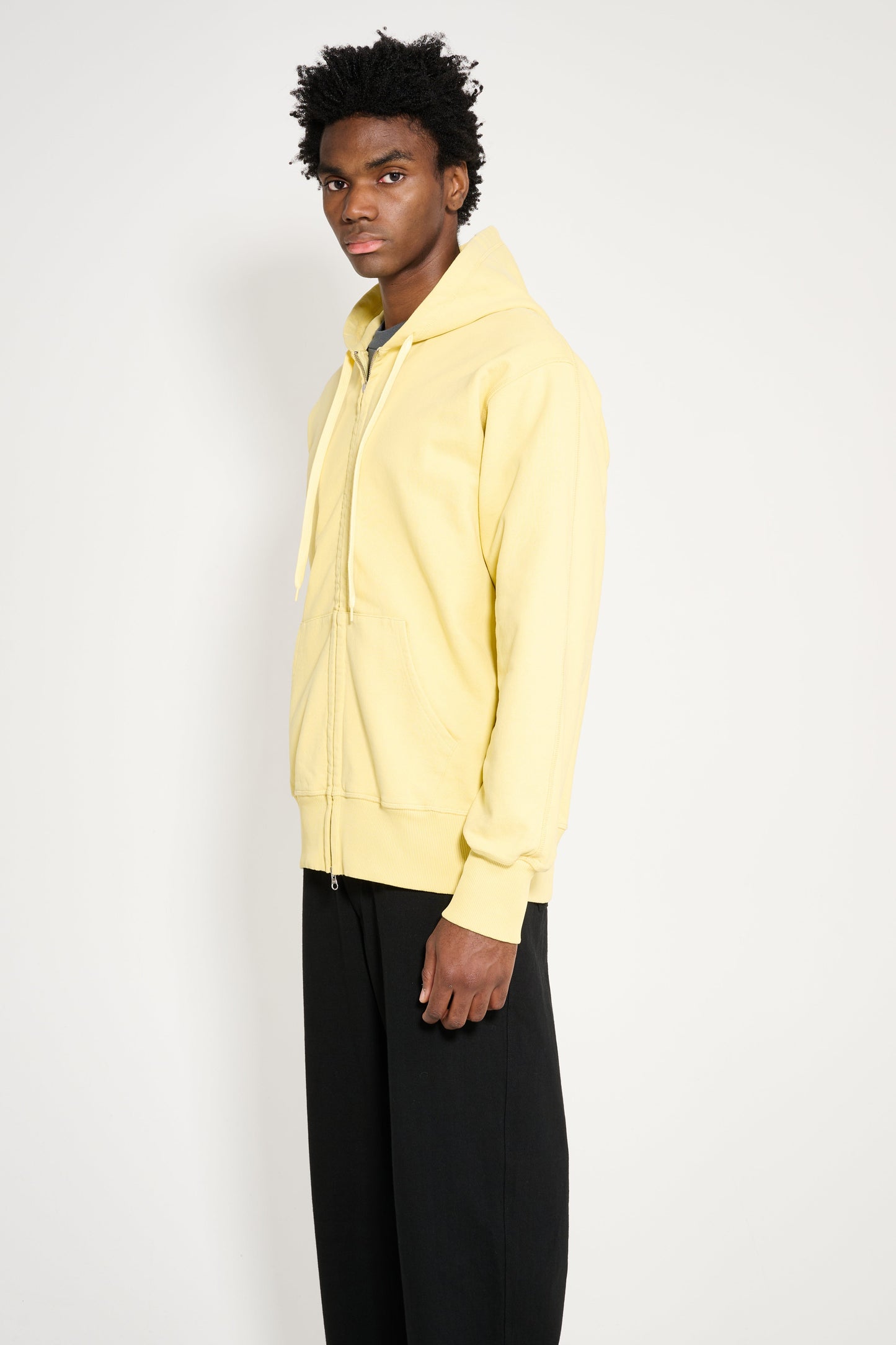 TRÈS BIEN everywear Semi Raglan Zip Hoodie GD Dried Moss
