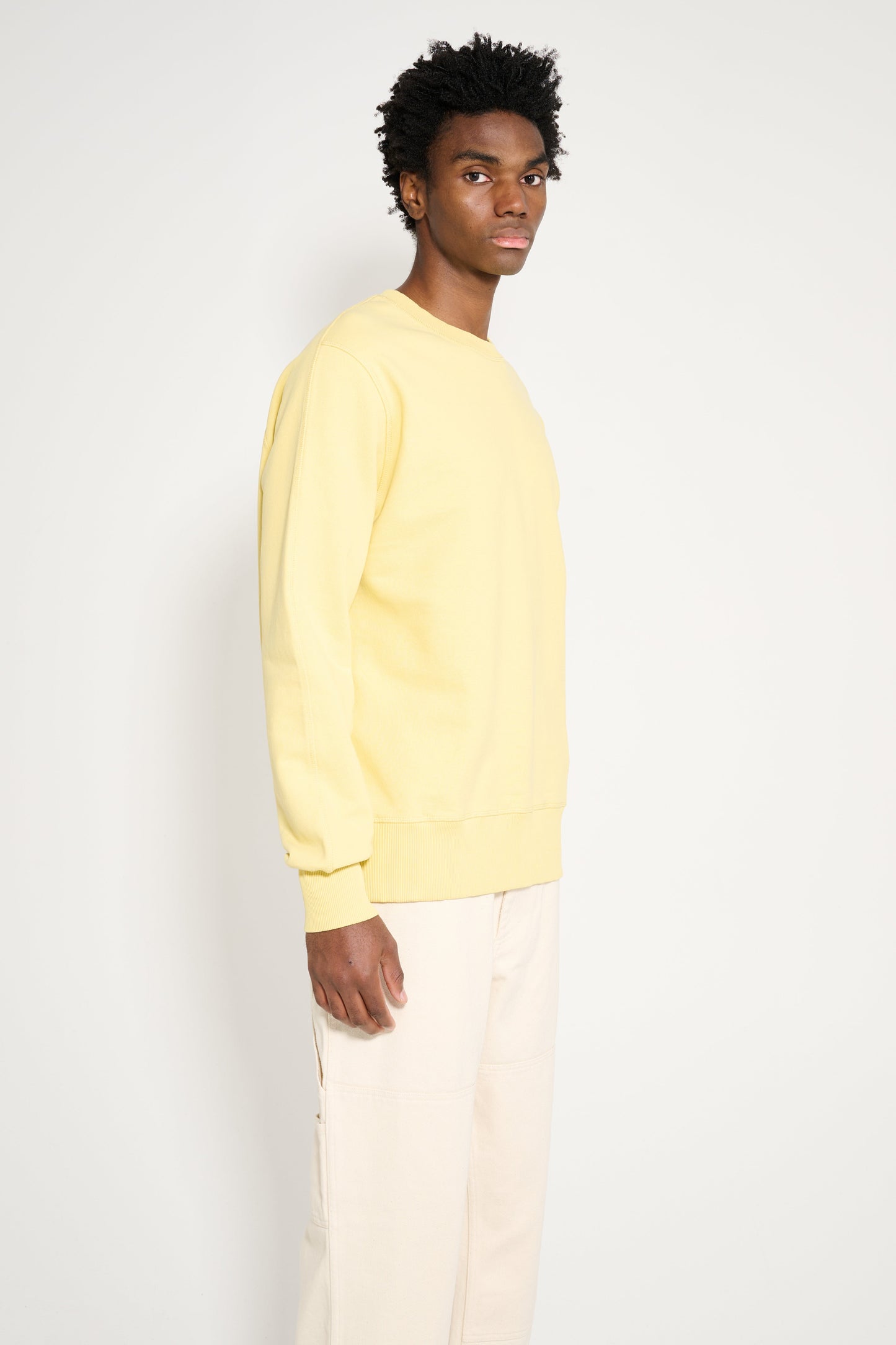 TRÈS BIEN everywear Semi Raglan GD Crewneck Dried Moss