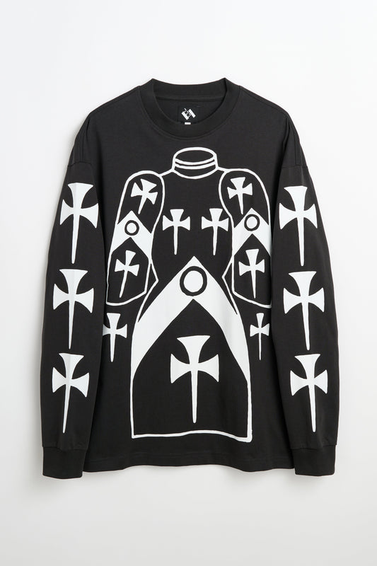 The Trilogy Tapes Tunic Longsleeve T-shirt Black