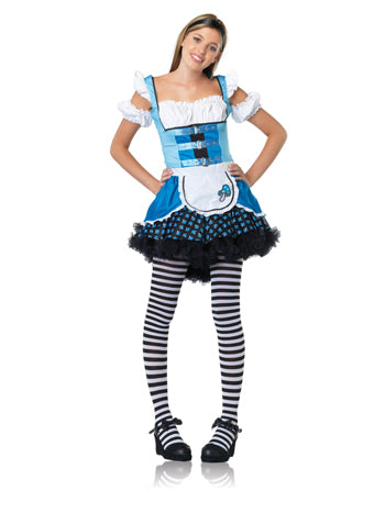 Teen Mushroom Alice Costume
