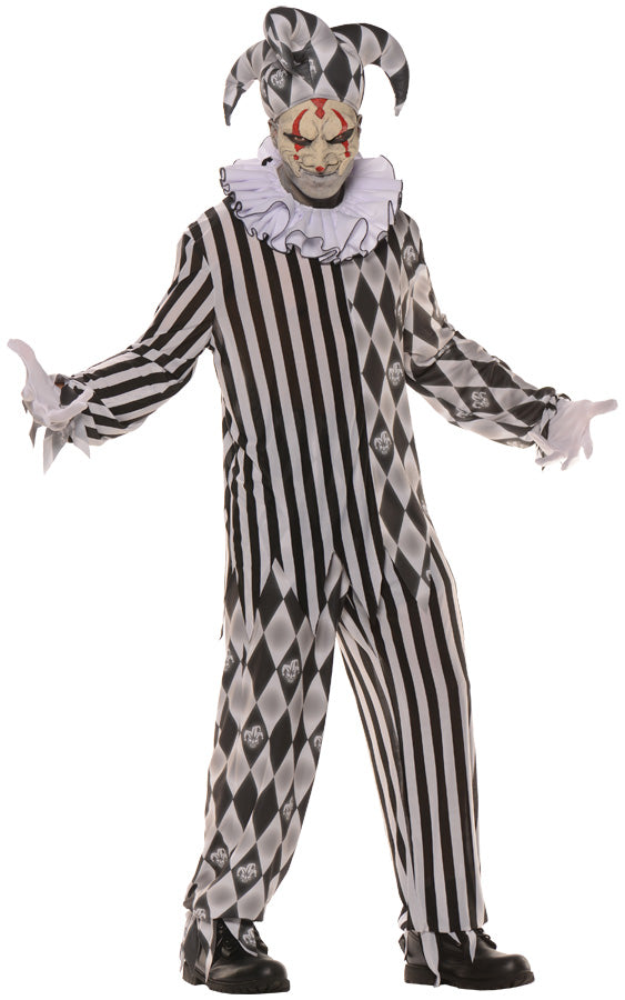 Men's Evil Harlequin Costume