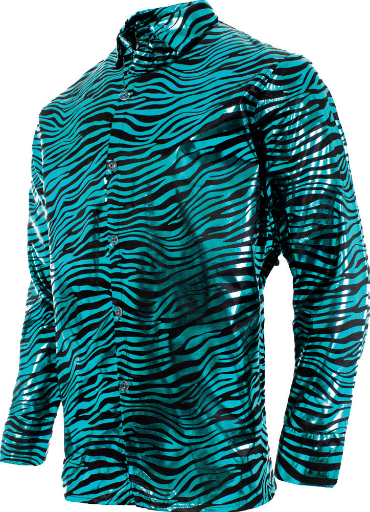 Tiger Blue Shirt Adult