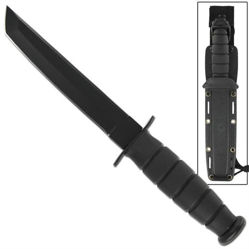 Marine Infantry Combat Tactical Tanto Survival Knife - TOPHATTER'S ARMORY DEALS