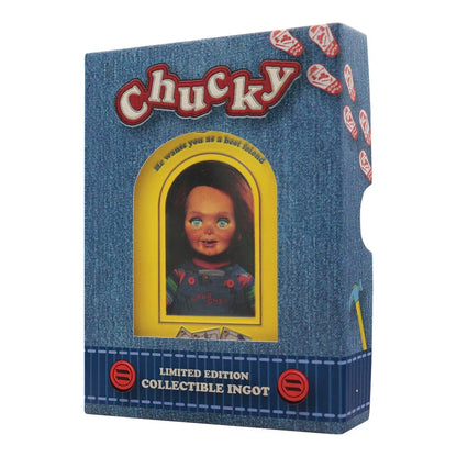 Child's Play - Chucky Limited Edition Ingot and Spell Card