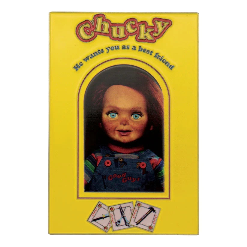 Child's Play - Chucky Limited Edition Ingot and Spell Card