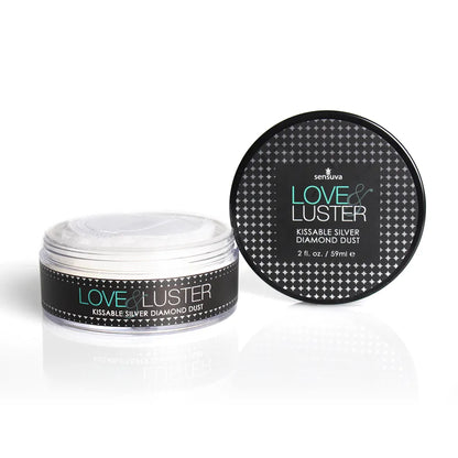 Love & Luster Kissable Diamond Dust – 2 Oz Body Shimmer