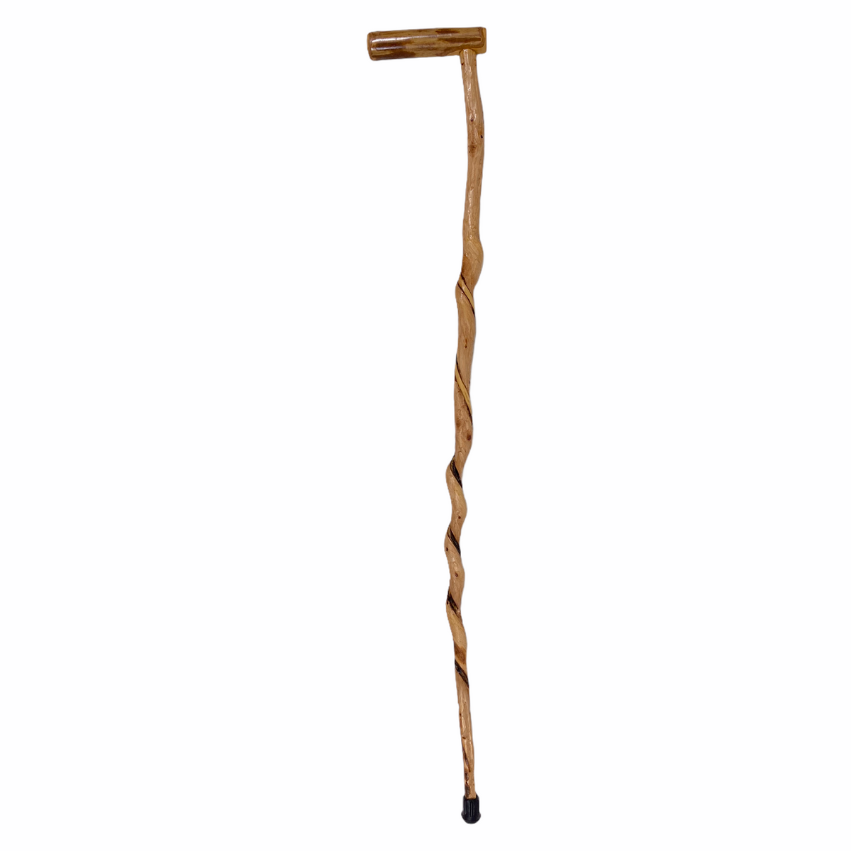 Natural Spiral Vine Twisted Wood Walking Cane - 35.5"