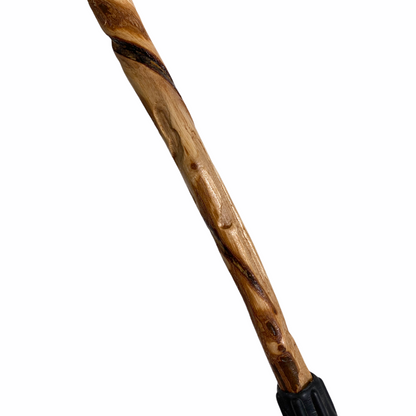 Natural Spiral Vine Twisted Wood Walking Cane - 35.5"
