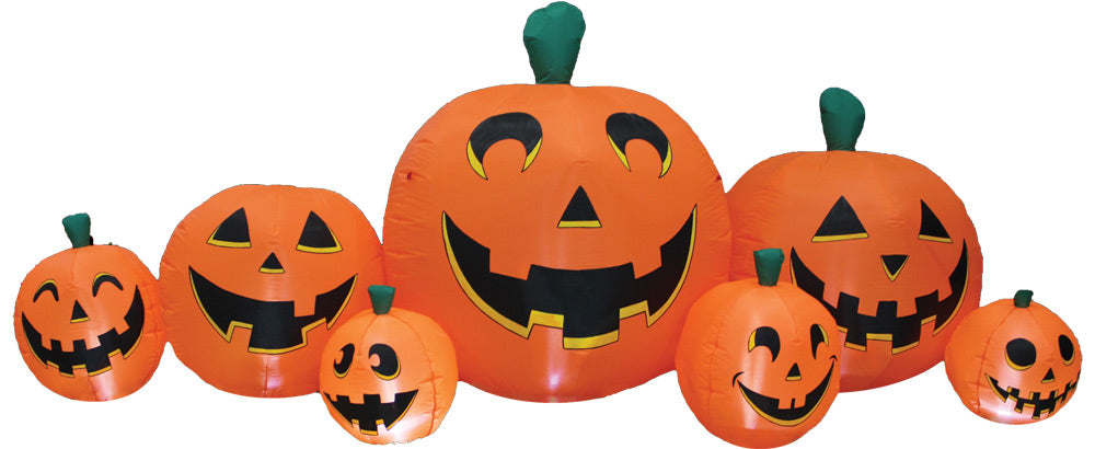 Pumpkin Patch 8.5' Long Inflatable