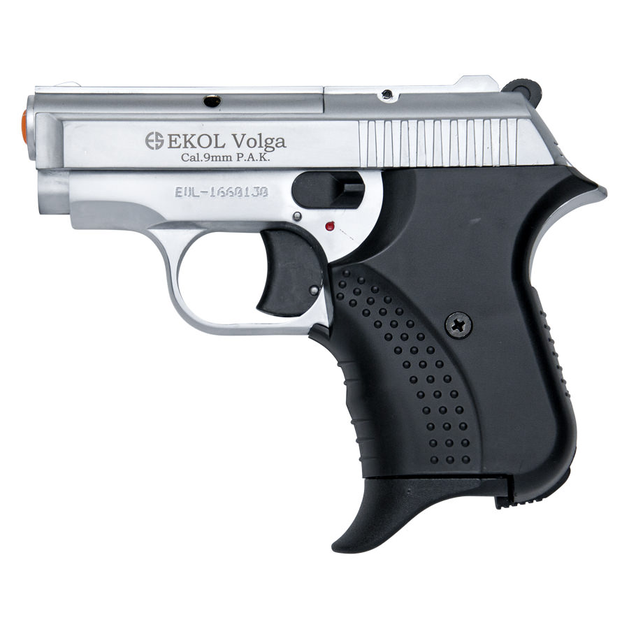 Volga Blank Firing Replica 9MM Gun - Nickel Finish