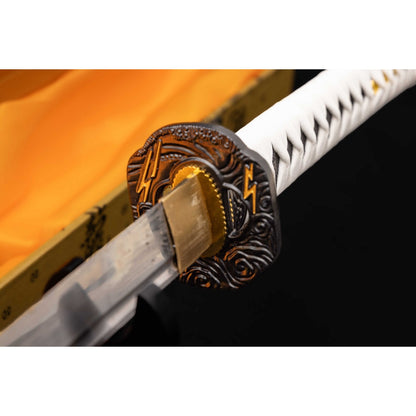 Ghost Of Tsushima - Storm of Clan Sakai Hand Forged Clay Tempered Daisho Set (Katana, Wakizashi and Tanto)