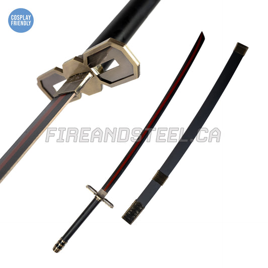 Guren Ichinose's "Mahiru-No-Yo" Katana (Wood)