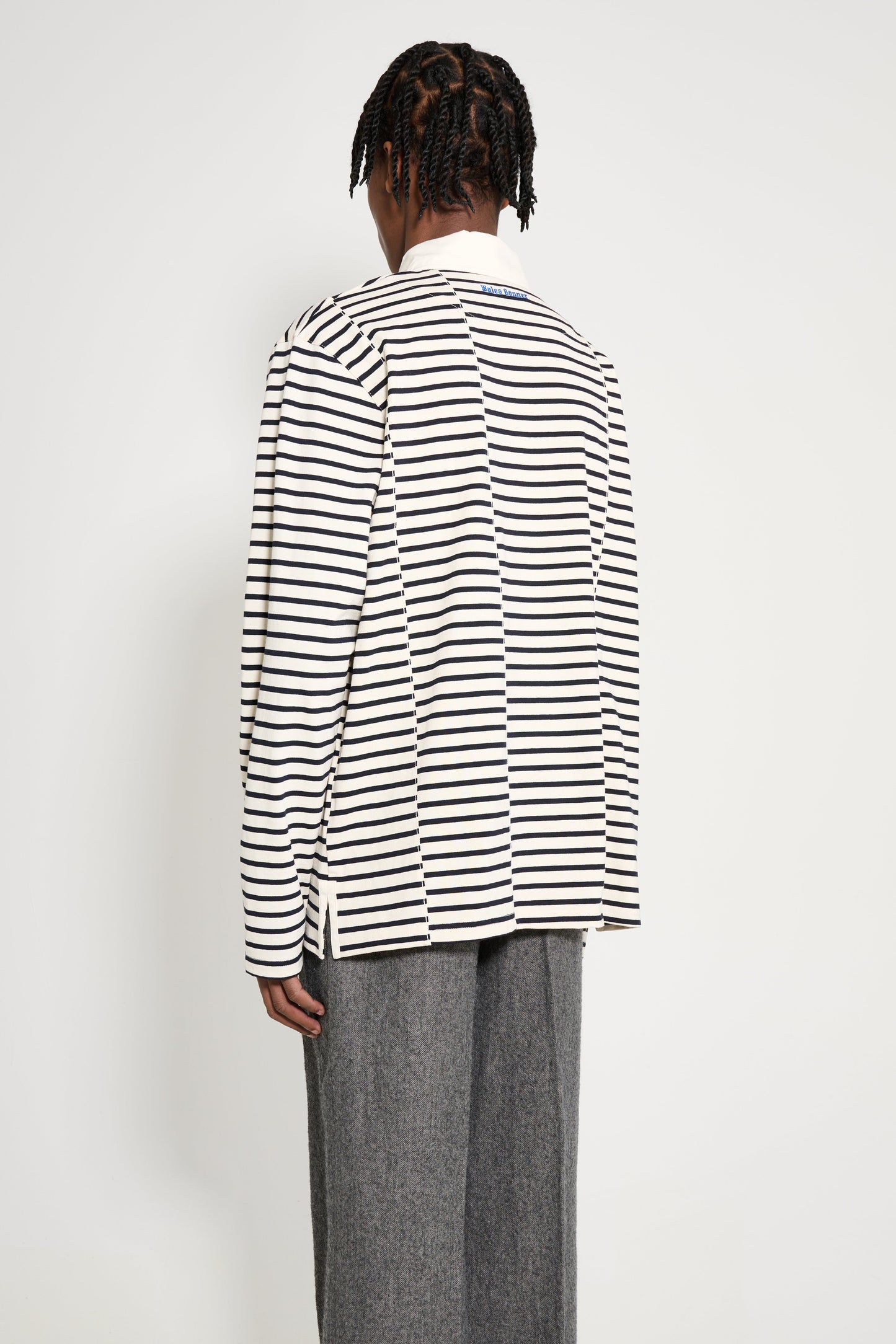 Wales Bonner City Polo Ivory / Navy