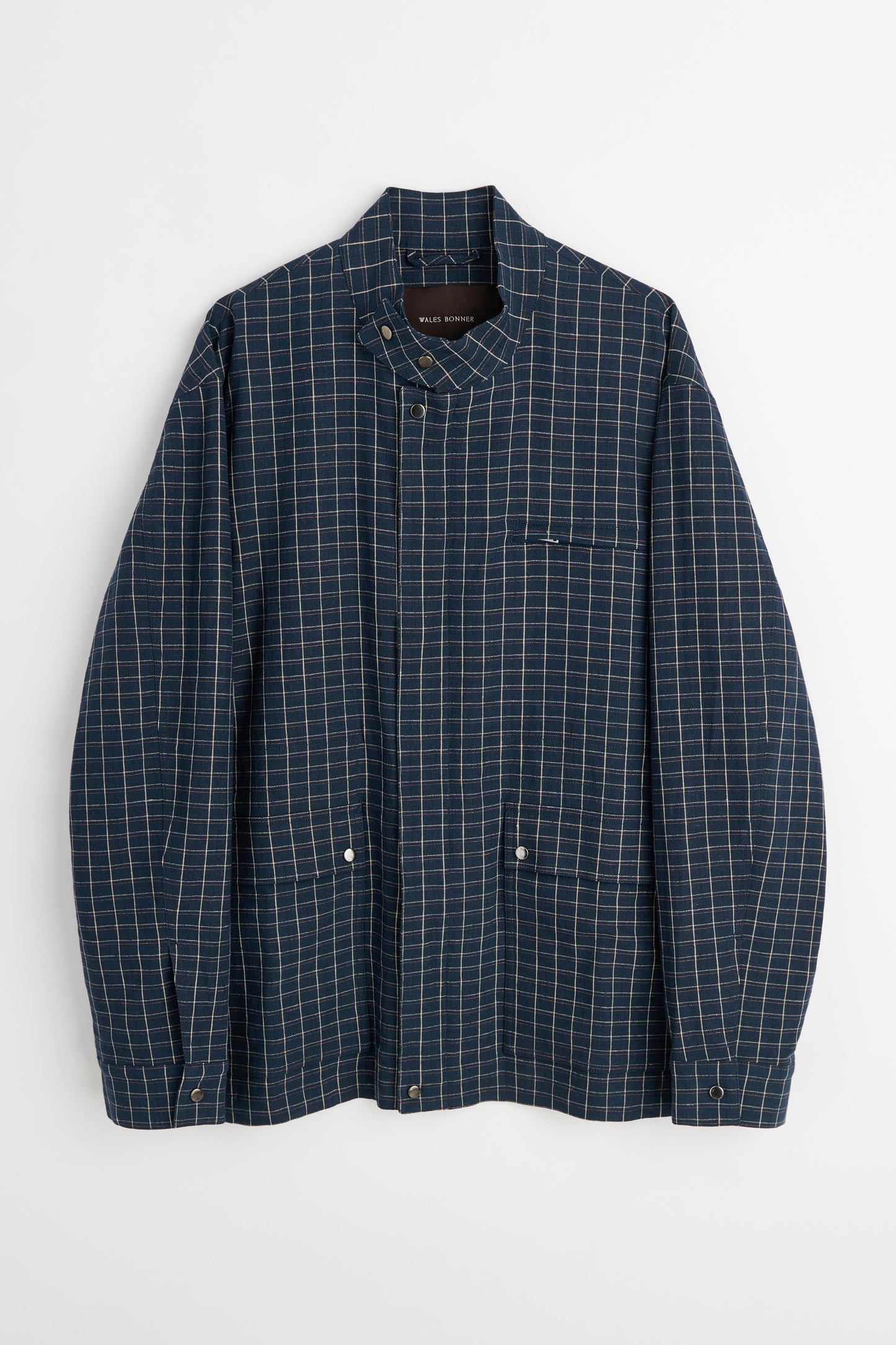 Wales Bonner Vision Field Jacket Navy / Ivory / Rust