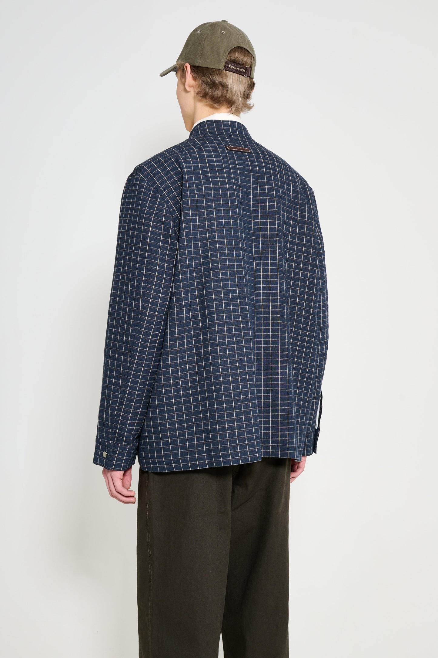 Wales Bonner Vision Field Jacket Navy / Ivory / Rust