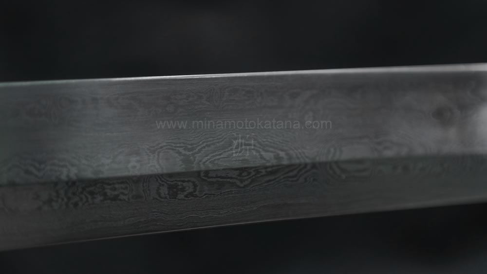 Warrior's Demise Damascus Steel 1095 Clay Tempered Katana