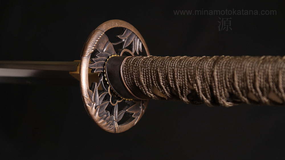 Warrior's Demise Damascus Steel 1095 Clay Tempered Katana