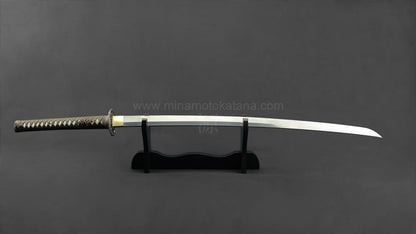 Warrior's Demise Damascus Steel 1095 Clay Tempered Katana