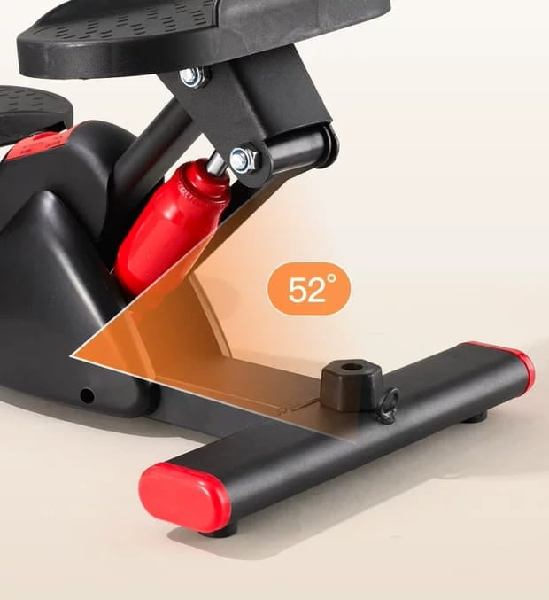 V-Shaped Mini Stepper with Resistance Bands