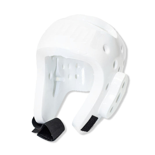 Martial Arts Protective Head Gear White - Sparring Karate Taekwondo Size Large