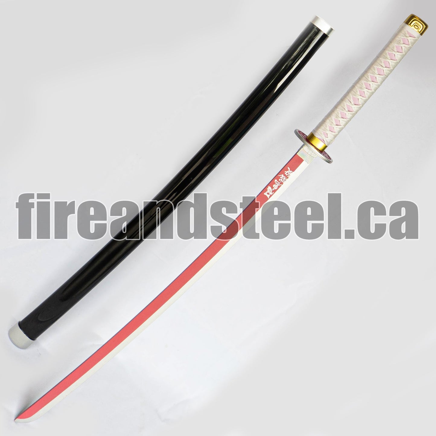 Kanao Tsuyuri's Light Pink Nichirin Katana (Wood)