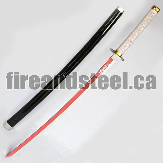 Kanao Tsuyuri's Light Pink Nichirin Katana (Wood)