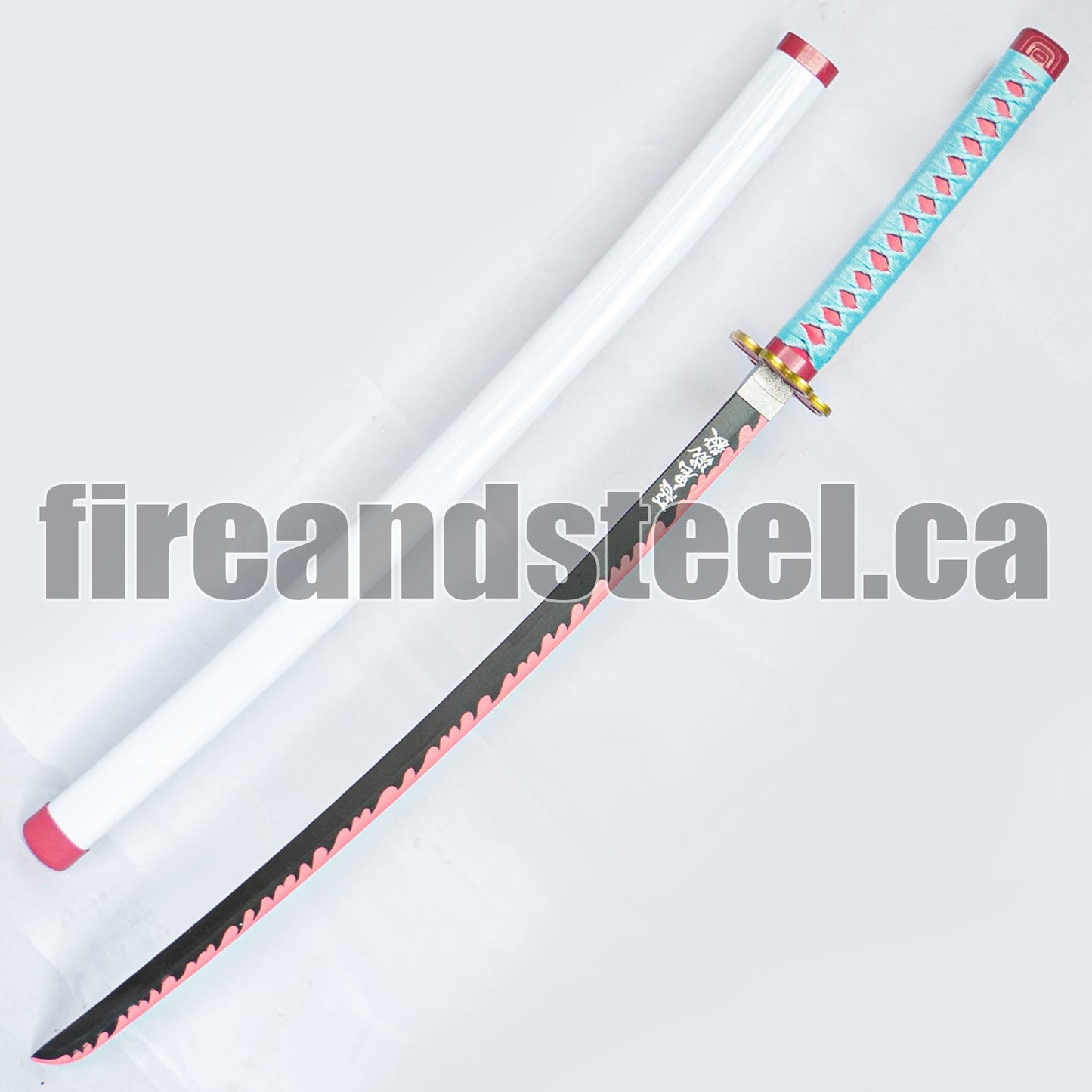 Mitsuri Kanroji's Pink Nichirin Katana (Wood)