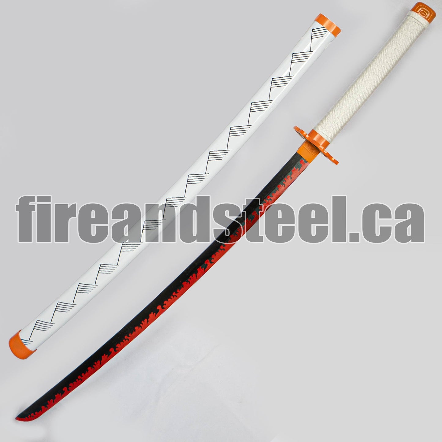 Kyojuro Rengoku's Red Nichirin Katana (Wood)