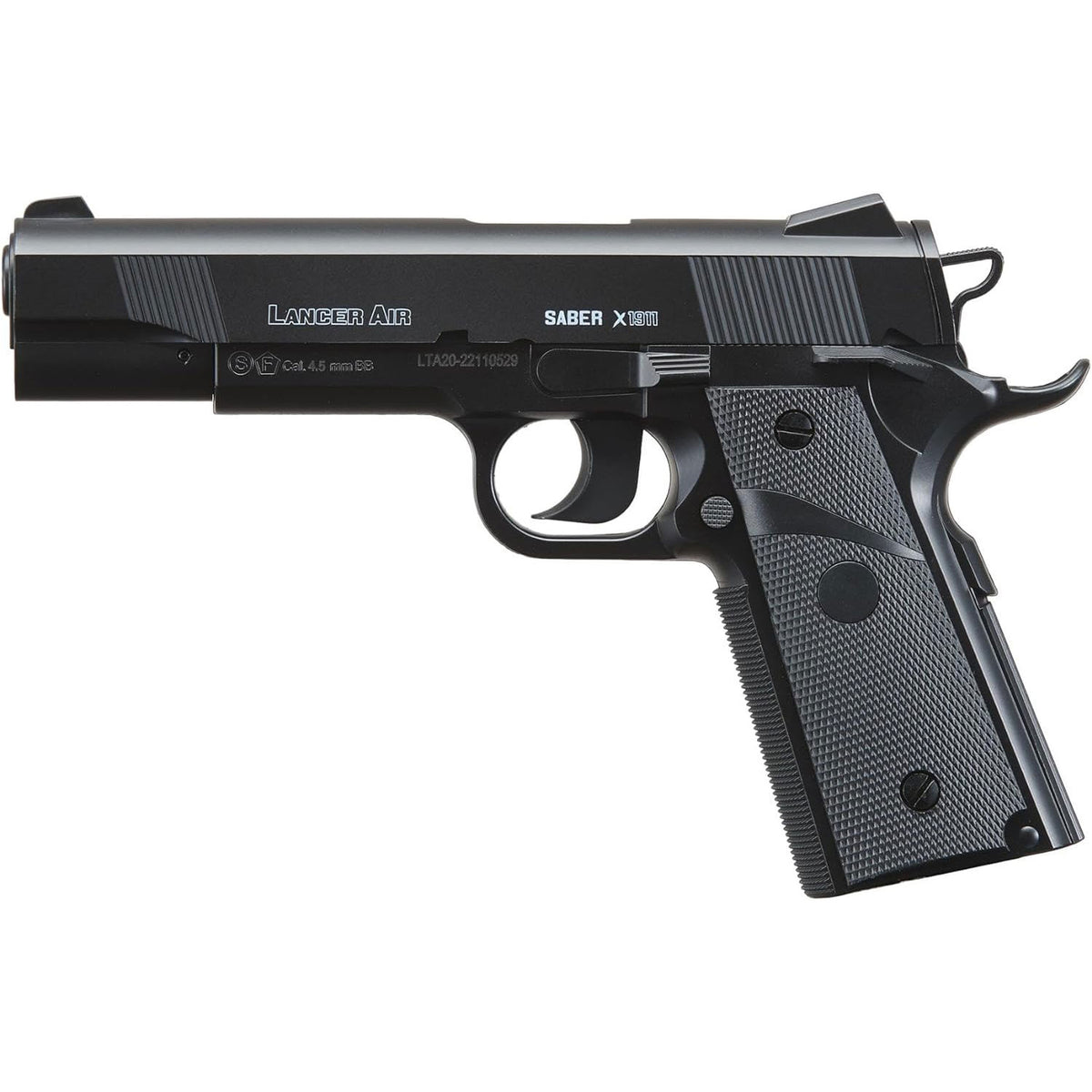 Saber X1911 .177 Cal. CO2 Powered BB Air Pistol 1911 Replica 480 FPS - TOPHATTER'S ARMORY DEALS