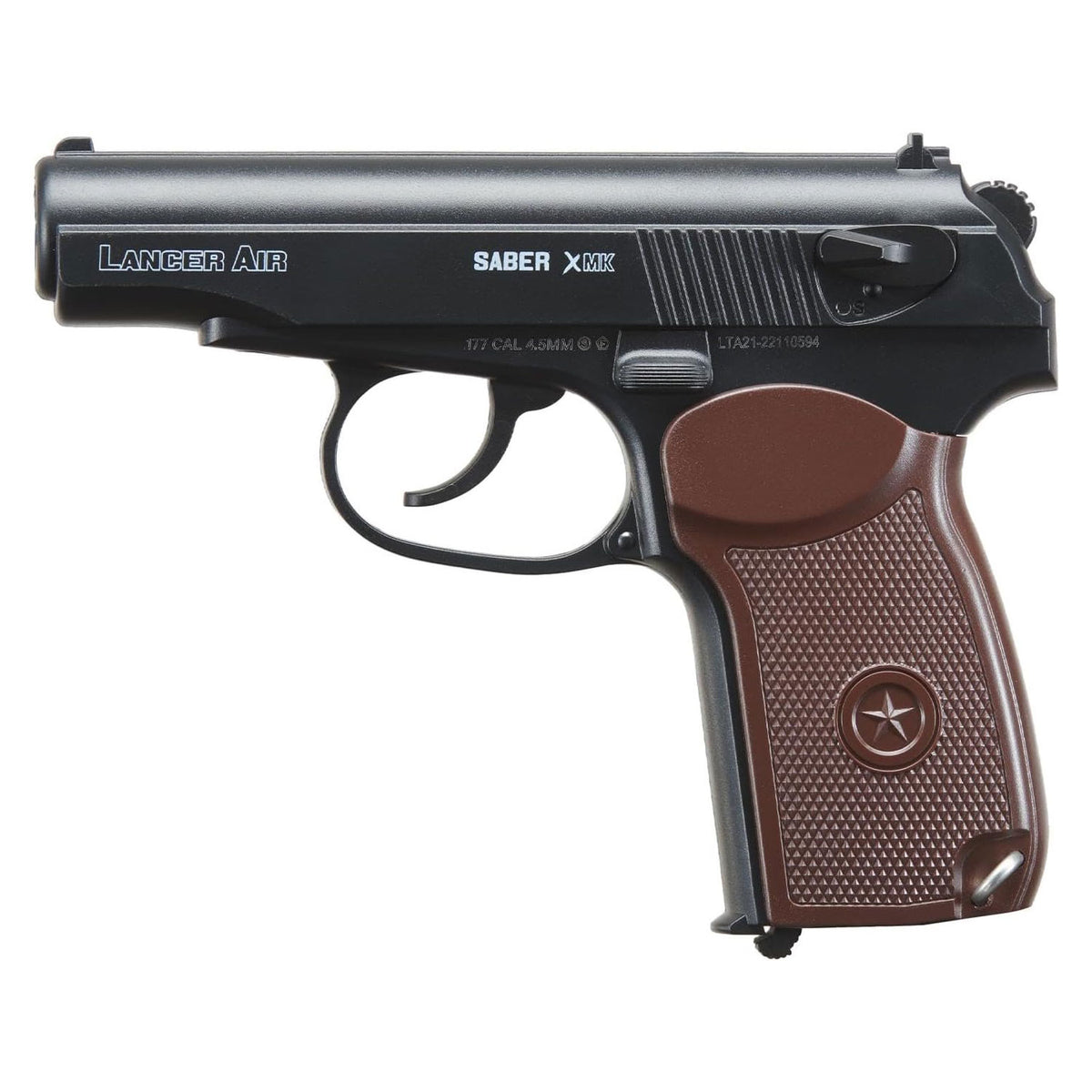 Saber XMK .177 Cal. CO2 BB Air Pistol Makarov Replica 480 FPS - TOPHATTER'S ARMORY DEALS