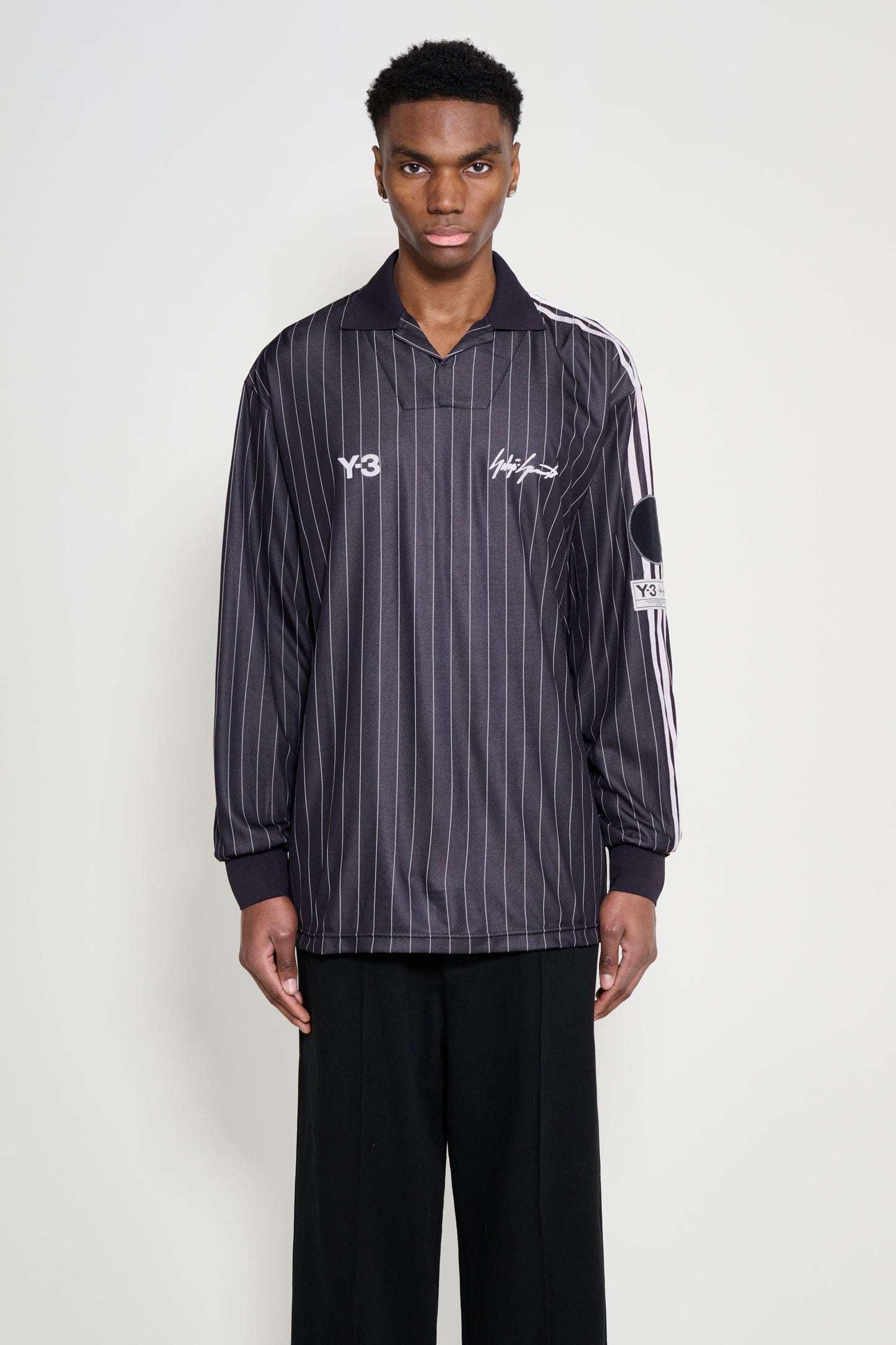 Y-3 Elite 5 Zidane LS Football Jersey Black