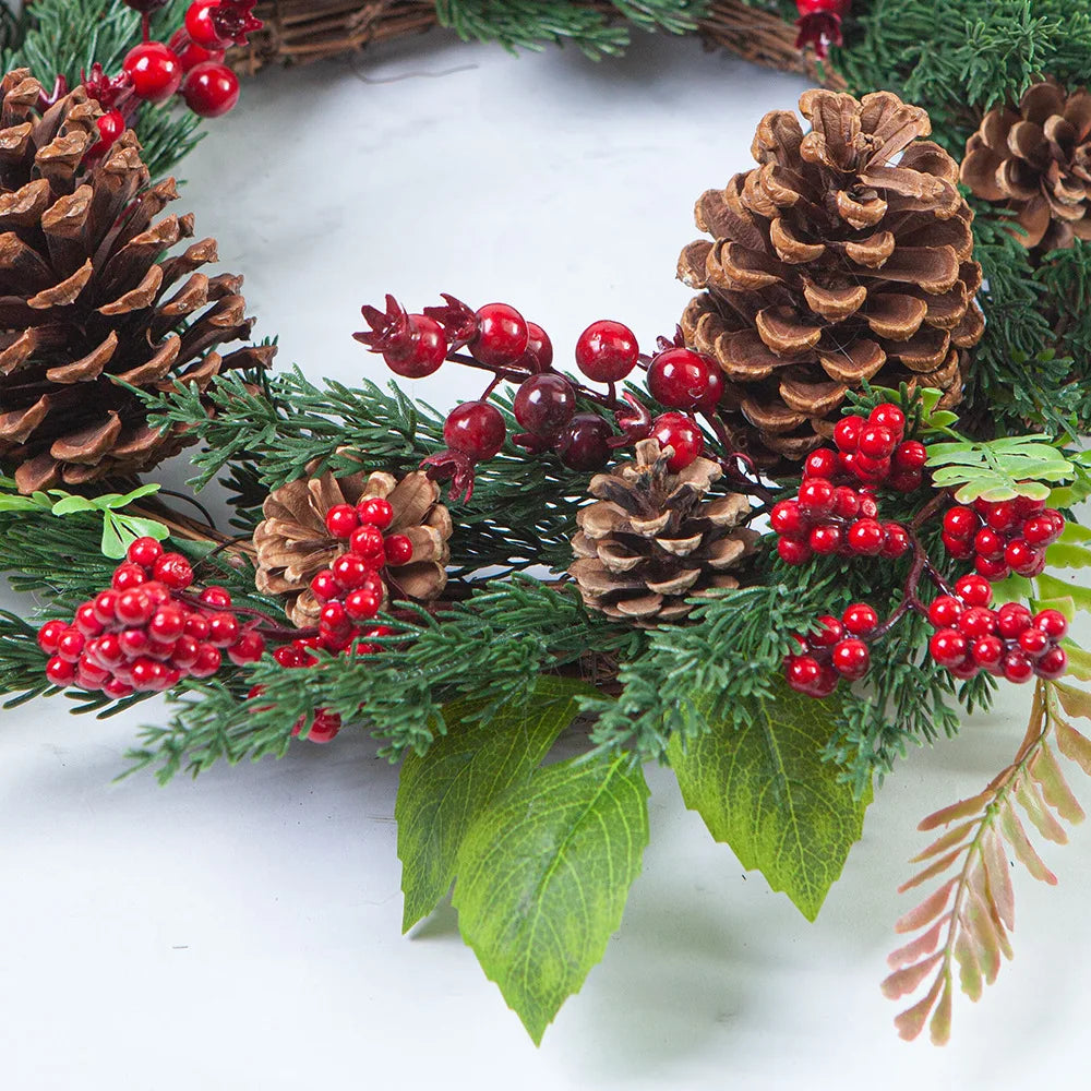 Handmade Christmas Wreath for Front Door
