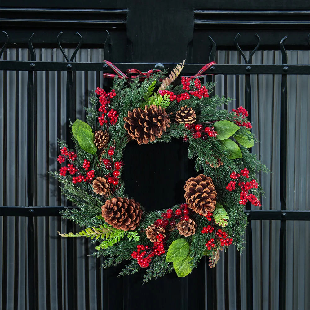 Handmade Christmas Wreath for Front Door