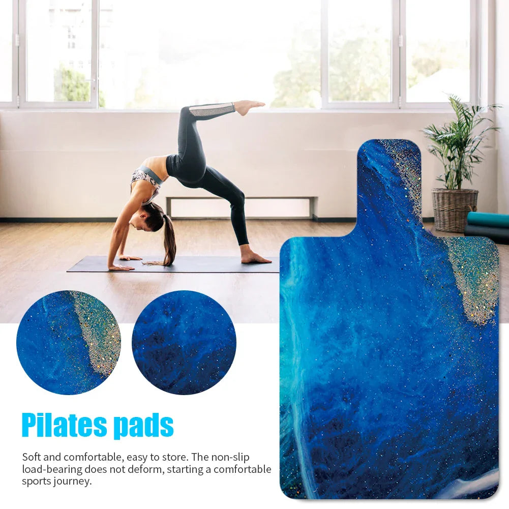 Non-Slip Pilates Reformer Mat Yoga Suede Rubber