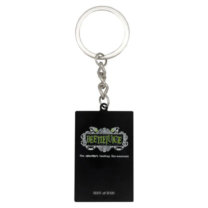 Beetlejuice Handbook of the Recently Deceased Keyring