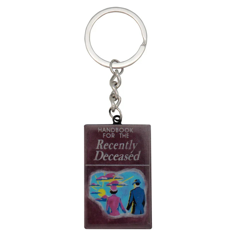 Beetlejuice Handbook of the Recently Deceased Keyring
