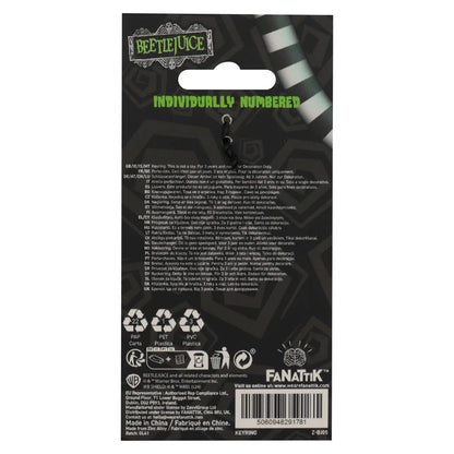 Beetlejuice Handbook of the Recently Deceased Keyring