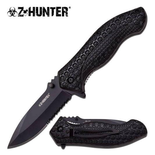 Z Hunter 4.5 Inch Closed Spring Assisted Opening Knife