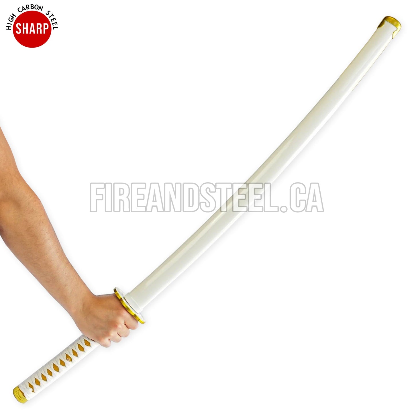 Zenitsu Agatsuma's Yellow Nichirin Katana (Battle Ready)