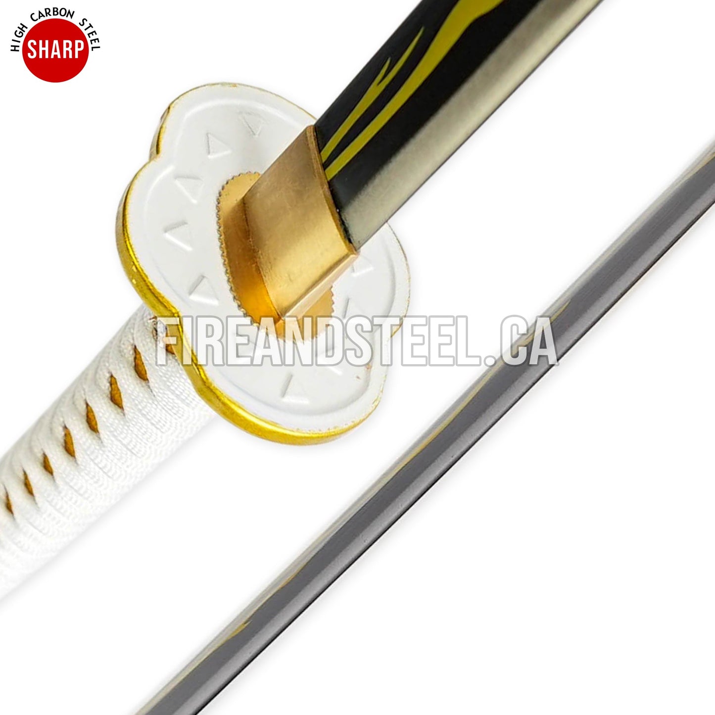 Zenitsu Agatsuma's Yellow Nichirin Katana (Battle Ready)